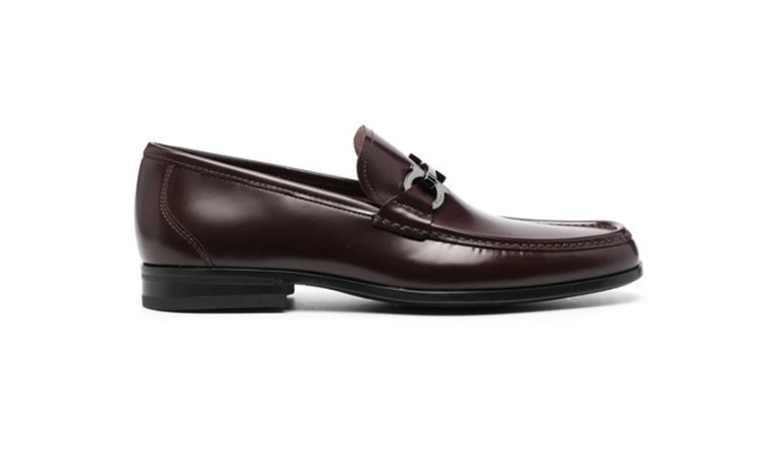 Image 8: Men's Premium Designer Loafers | Elegant Leather Slip-Ons