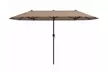 Costway 13ft Outdoor Double-Sided Table Umbrella with Optional LED Lights - Second Medium