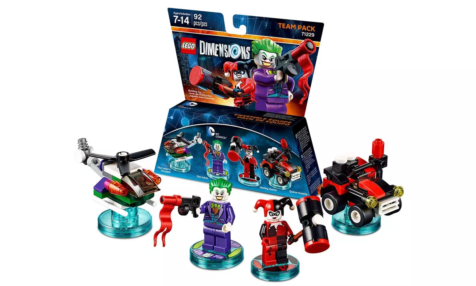 LEGO Dimensions DC Comics Joker and Harley Quinn Team Pack Video Game - Primary Image
