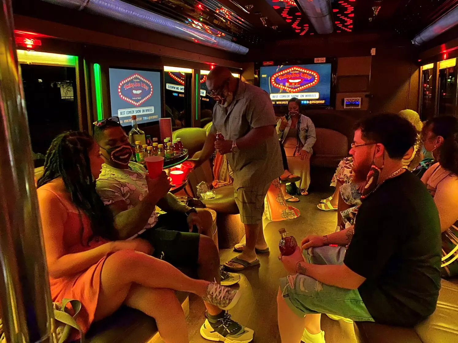 Enjoy Comedy on Wheels with One, Two, Three, or Four Admission Tickets