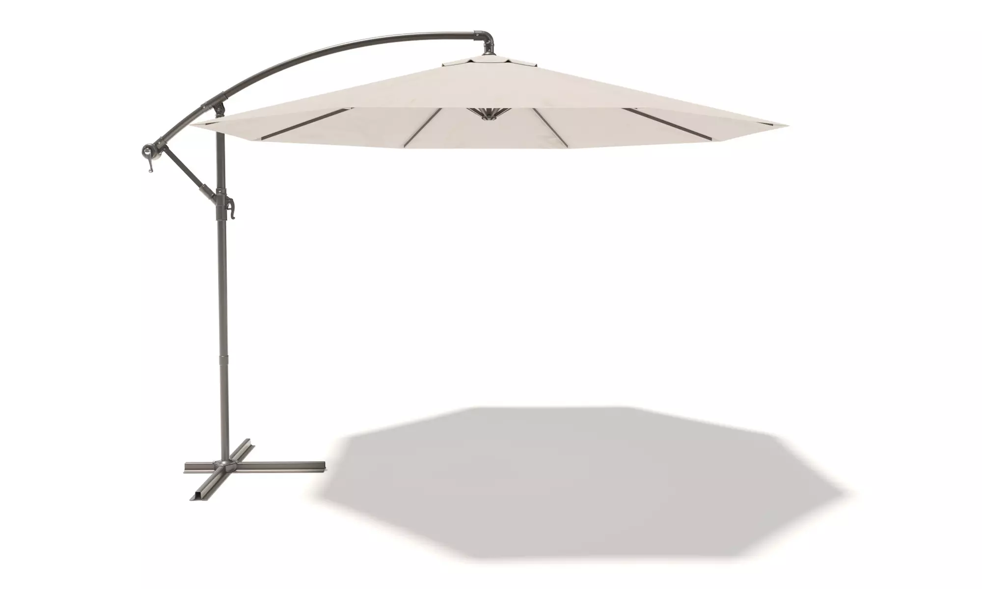 Ombrellone da giardino di 3 m, disponibile in 4 colori