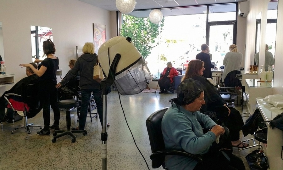 Revamp Your Style: 1/2 Head or Full Highlights with Cut & Blowdry