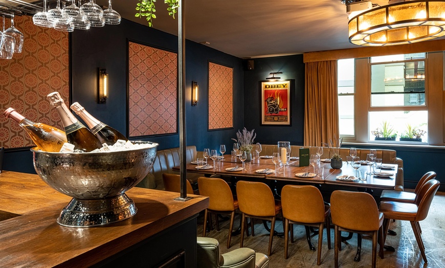 Image 3: Savor a Head Chef’s Tasting Menu with a Glass of Fizz for One or Two