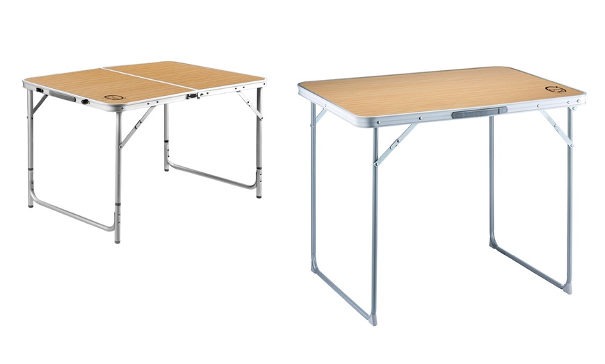 Image 1: 1 of 2 opvouwbare tuintafels