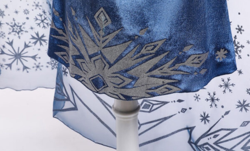 Image 7: Kids' Snow Princess Dress and Cape Set