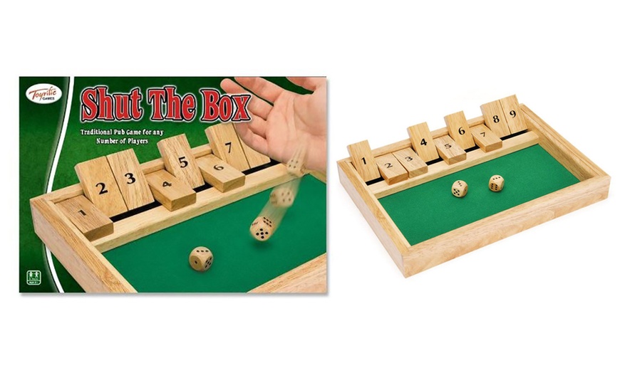 Image 1: Shut the Box Game