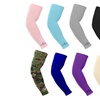 Image 2: 8 Pairs Cooling Arm Sleeves Cover UV Sun Protection Basketball Sports