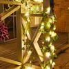 Image 9: 10 Meter Artificial Ivy Leaves Light String