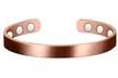 Unisex Copper Magnetic Bracelet for Positive Energy - Second Medium