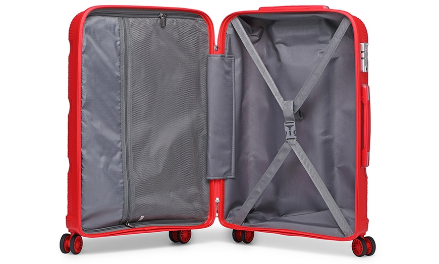 Image 21: Valises Kono avec 4 roulettes pivotantes