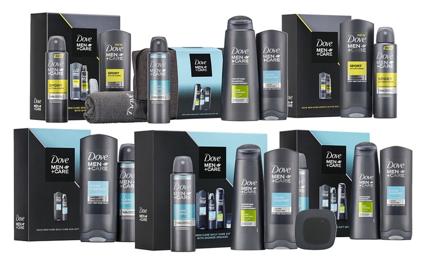 Image 1: Dove Men's Body Gift Set