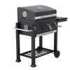 Image 3: Charcoal BBQ Grill with a Trolley in Various Sizes