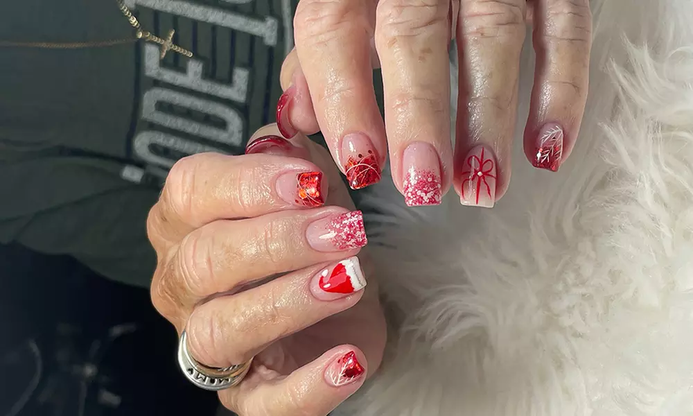 Style Up: Citrus/Rose Pedi Regular/Gel Polish or Gel Toes Solid Color