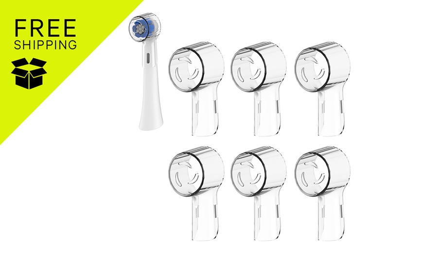 Image 1: 6Pcs Toothbrush Head Covers