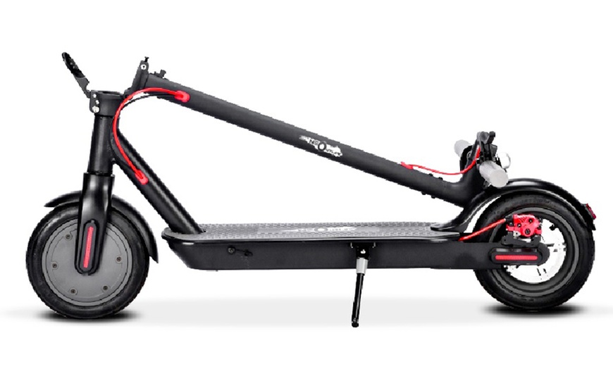 Image 7:  Powerful and Convenient Black Adult Electric Scooter
