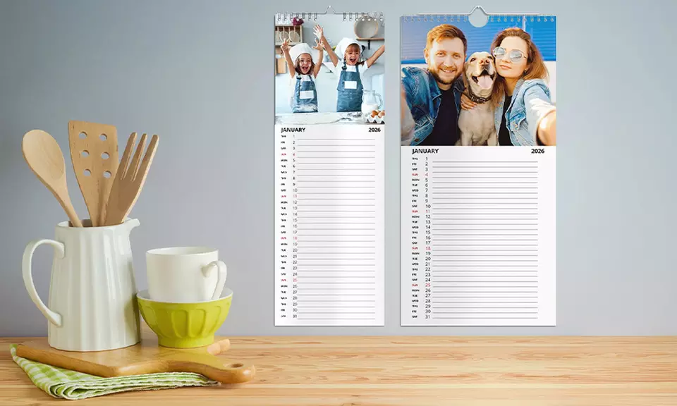 Fotocalendario personalizable con Photo Gifts