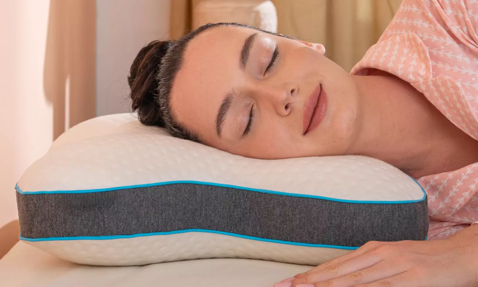 Ergonomisches Memory-Schaum-Kissen in Schmetterlingsform