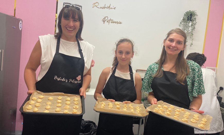 Image 16: French Macaron or Chocolate Profiteroles Baking Classes for 1 or 2