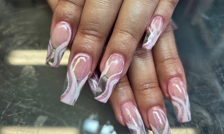 Image 2: Gel Mani-Pedi and Pedicure Packages with Scrubs and Masks