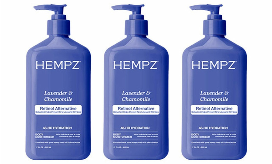 Image 19: Hempz Herbal Body Moisturizer Lotion 17oz each (2 or 3 Pack) 