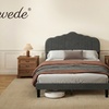 Image 10: Levede Minimalist Upholstered Bed Frame Collection