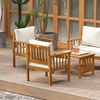 Image 10: Outsunny Four Seater Garden Furniture Set