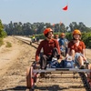 Image 2: Railbike Experience for up to Two People across California's Groves!