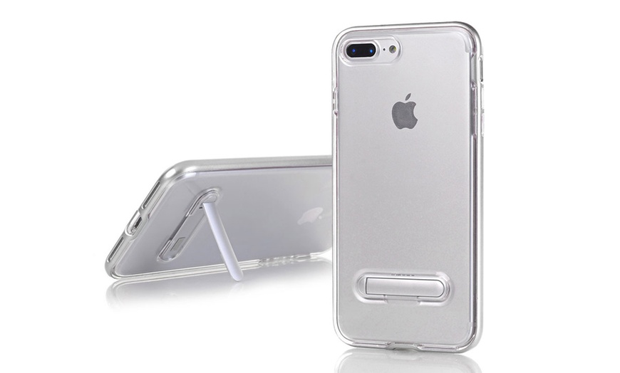 Image 24: Coque en TPU avec support intégré et 2 protecteurs d'écran