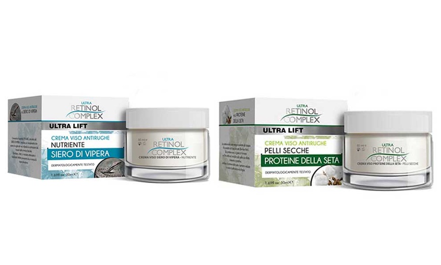 Image 7: 2 creme viso antirughe Retinol Complex a scelta