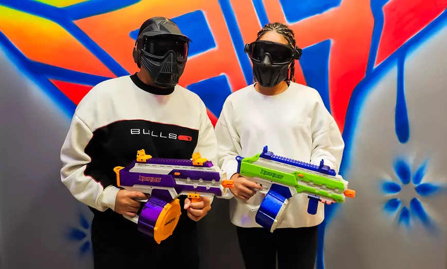 Image 2: Join the Thrilling 1v1 Player vs player battle - for 2 or 4 people