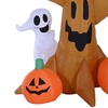 Image 11: HomCom Halloween Inflatable Tree with LED Lights