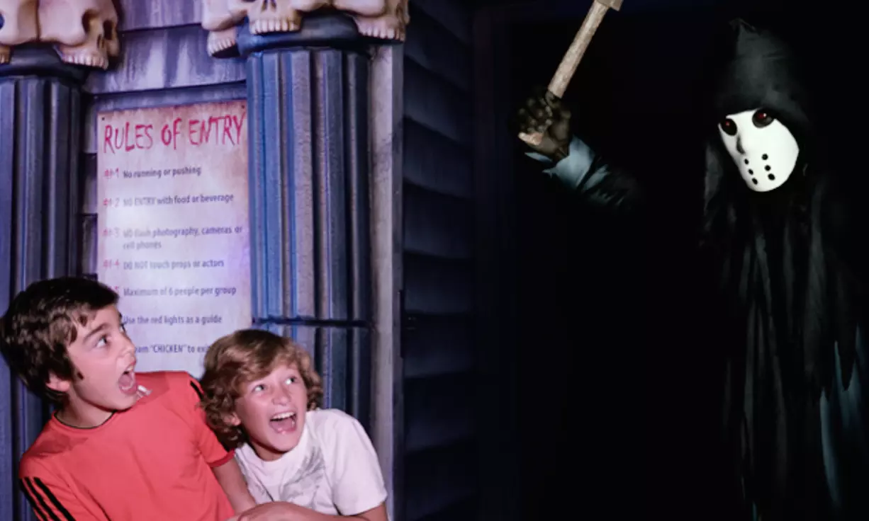 Admission for 2, 4 or 6 to the Haunted Hallways and Zombie Laser Tag - Primary Image