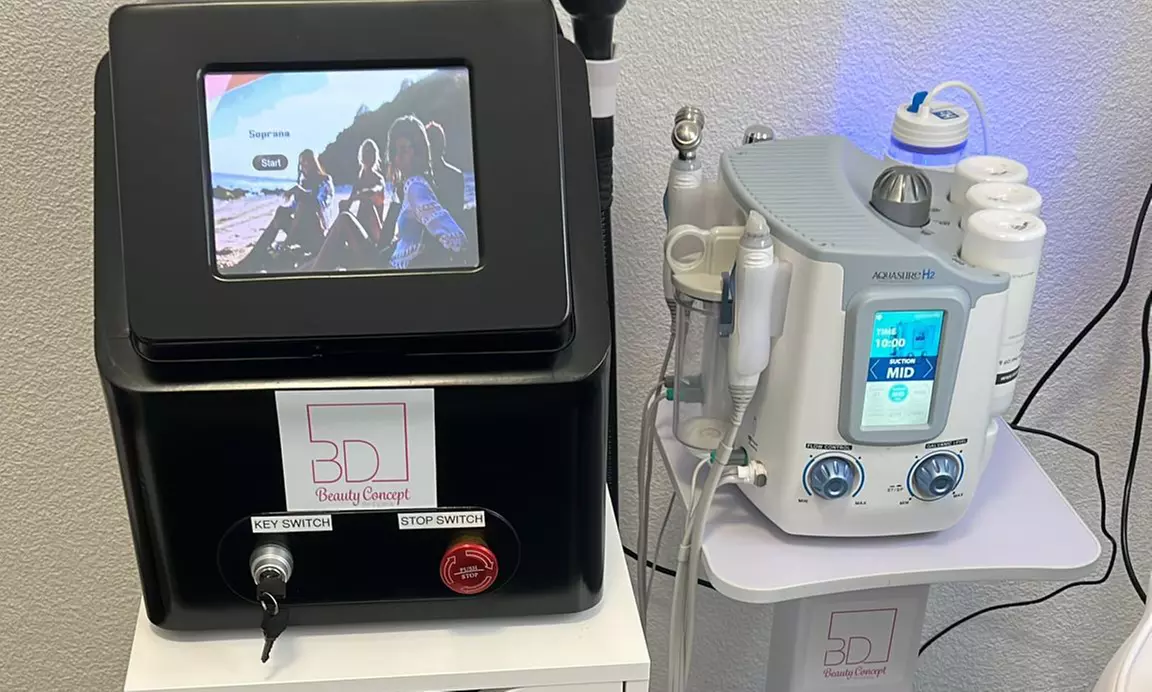 3 oder 5 Behandlungen: IPL-Haarentfernung an 1 kleinen / großen Zone