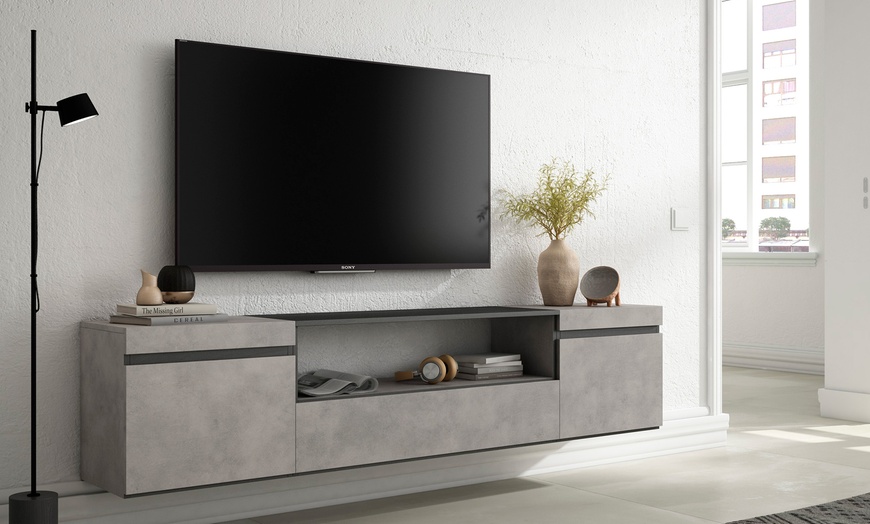 Image 38: TV Stand Cozy 200 cm in different colours and large storage capacity