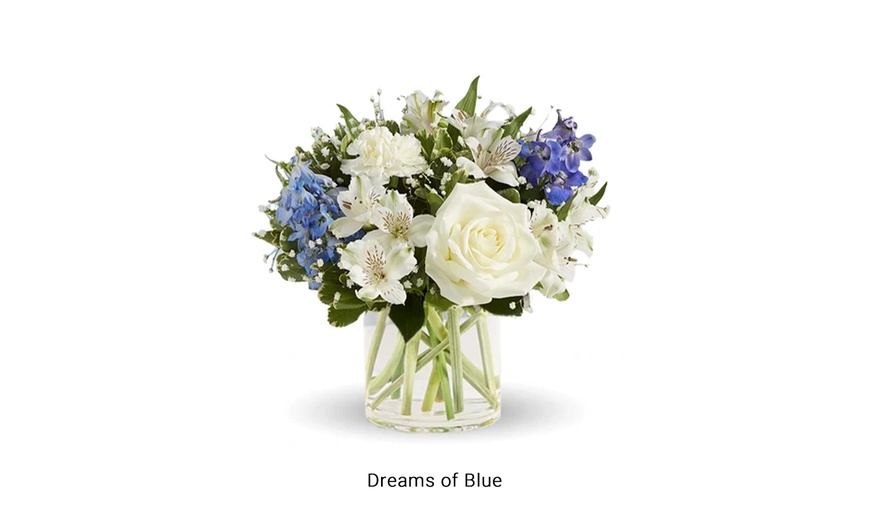 Image 6: Same Day Winter Flower Bouquets from Blooms Today with Vase & Delivery Up to 17% Off