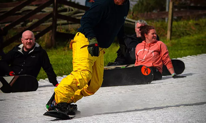 60 Minutes Level 1 Ski or Snowboard Lessons for 1, 2, 3, or 4 People!