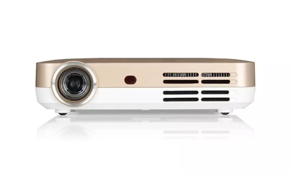 Optoma IntelliGO-S1 Rose Gold Mobile Projector with Wi-Fi - Primary Image