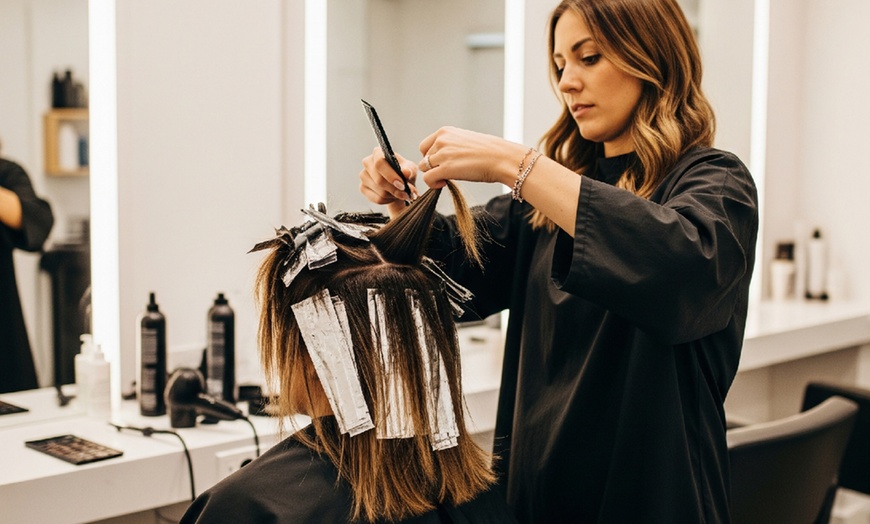 Image 3: Elevate Your Look w/ Cut & Blow Dry w/ Optional Half or Full Head Foil
