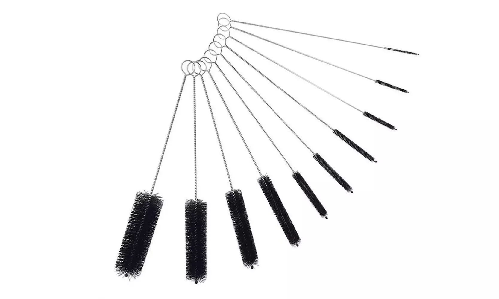 Waloo Non-Scratch Multi-Functional Cleaning Brush Set for Drinkware and Straws