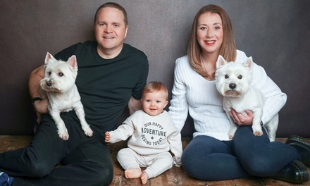 Studio Photo Shoot for Family with Prints - Together in time Photography