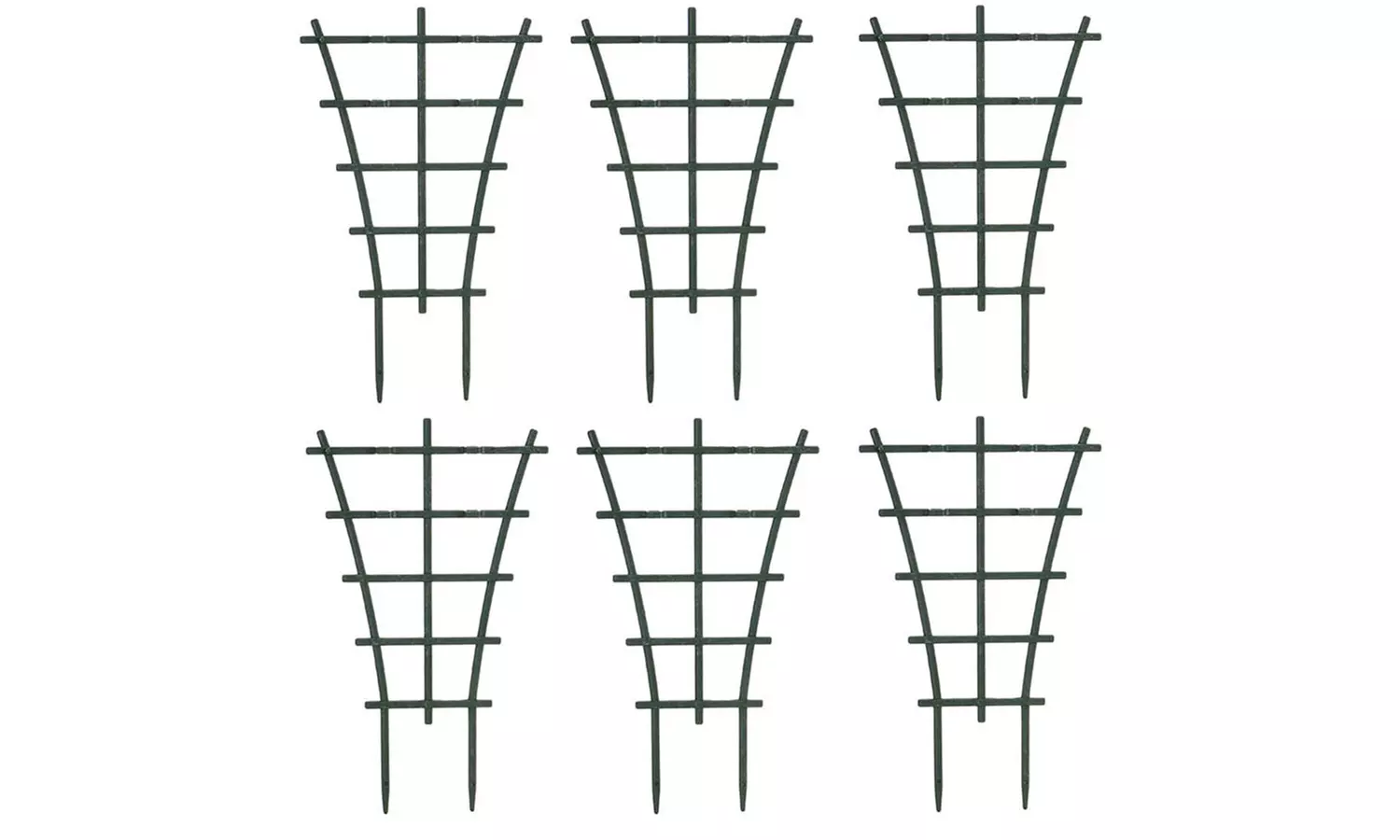 2Pcs Stackable Plant Trellis Climbing Indoor for Potted Plastic Climbing Support