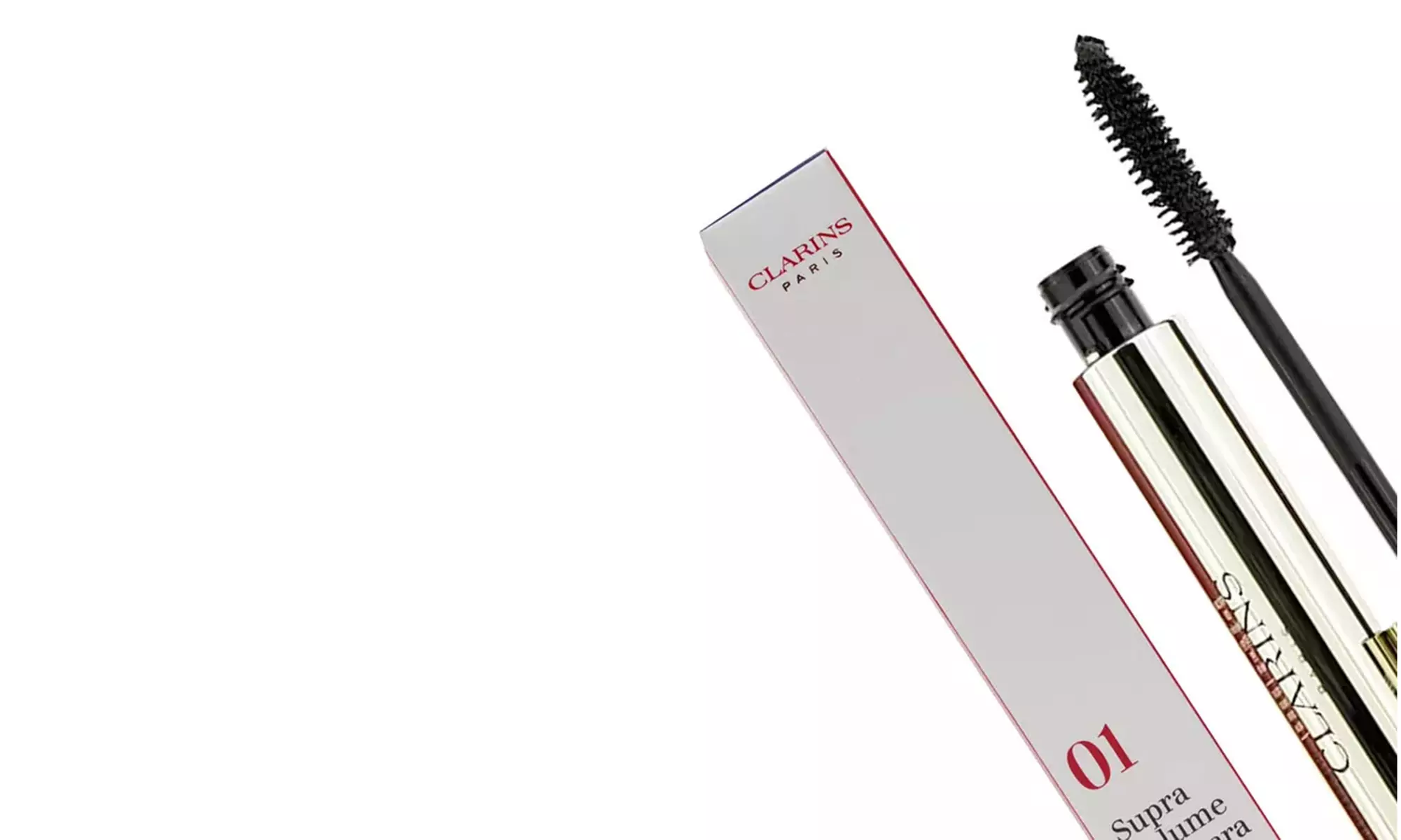 Clarins Supra Volume Mascara 01 Intense Black 8ml / 0.2oz (Choose Pack)