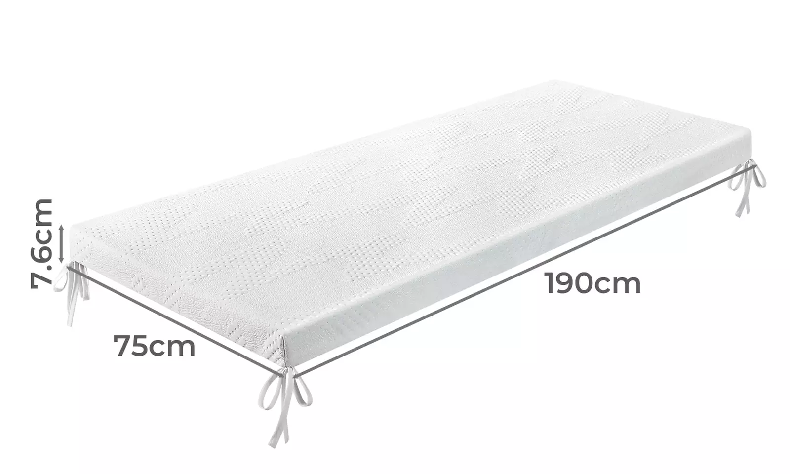 Roll Up Foldable and Portable Mattress Topper
