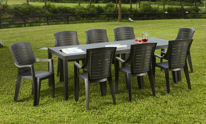Image 1: Table de salle à manger extensible