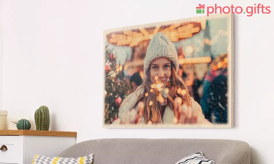 Holzplatte mit eigenem Foto im Format nach Wahl von Photo Gifts (bis zu 74% sparen) - Primary Image