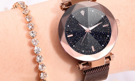 Orologio da donna con chiusura magnetica disponibile in vari colori