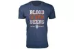 Men's Blood Sweat & Beers Football T-Shirts (S–3XL) - Second Medium
