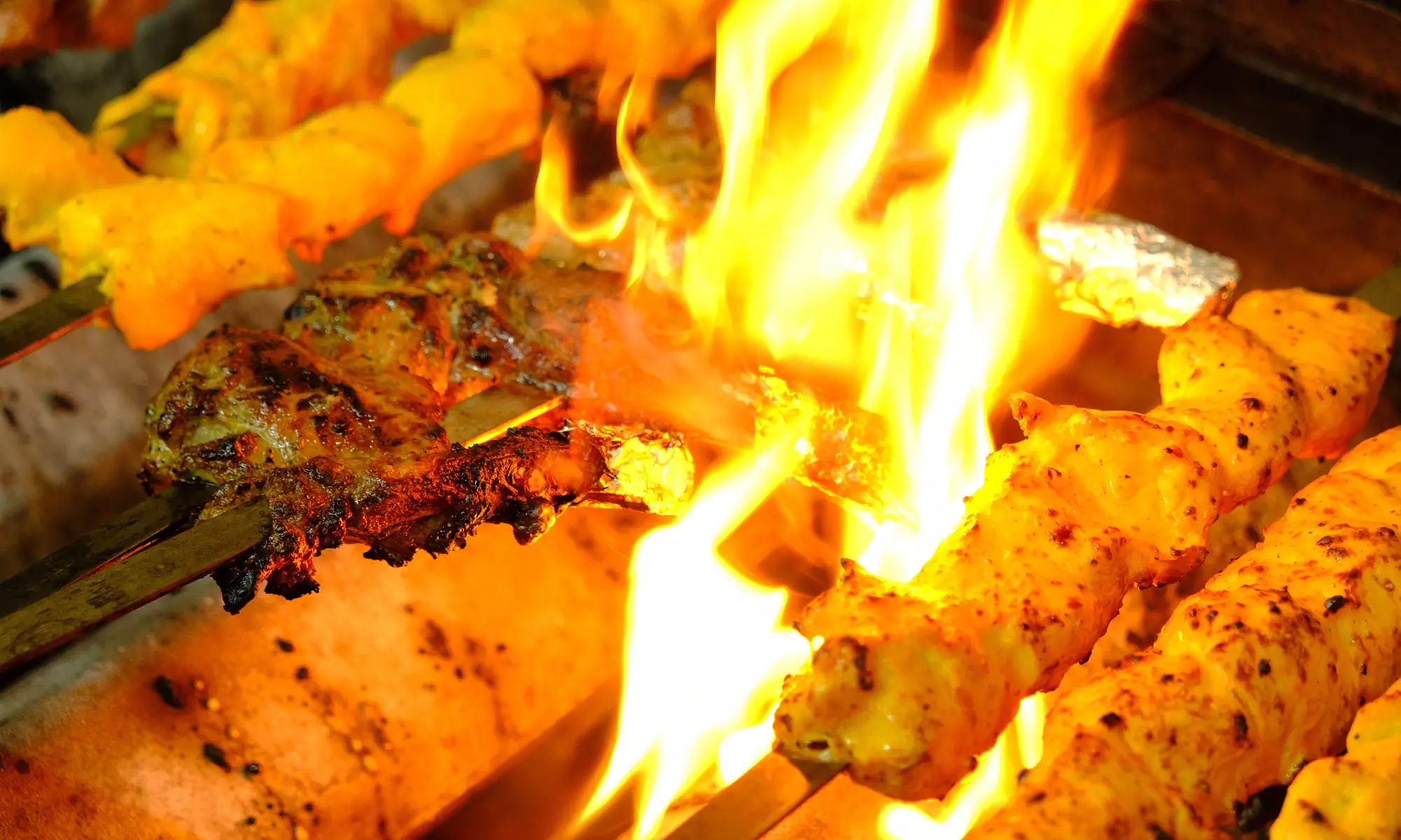 Enjoy with Kabob Platters, Starter, and Drinks and more!