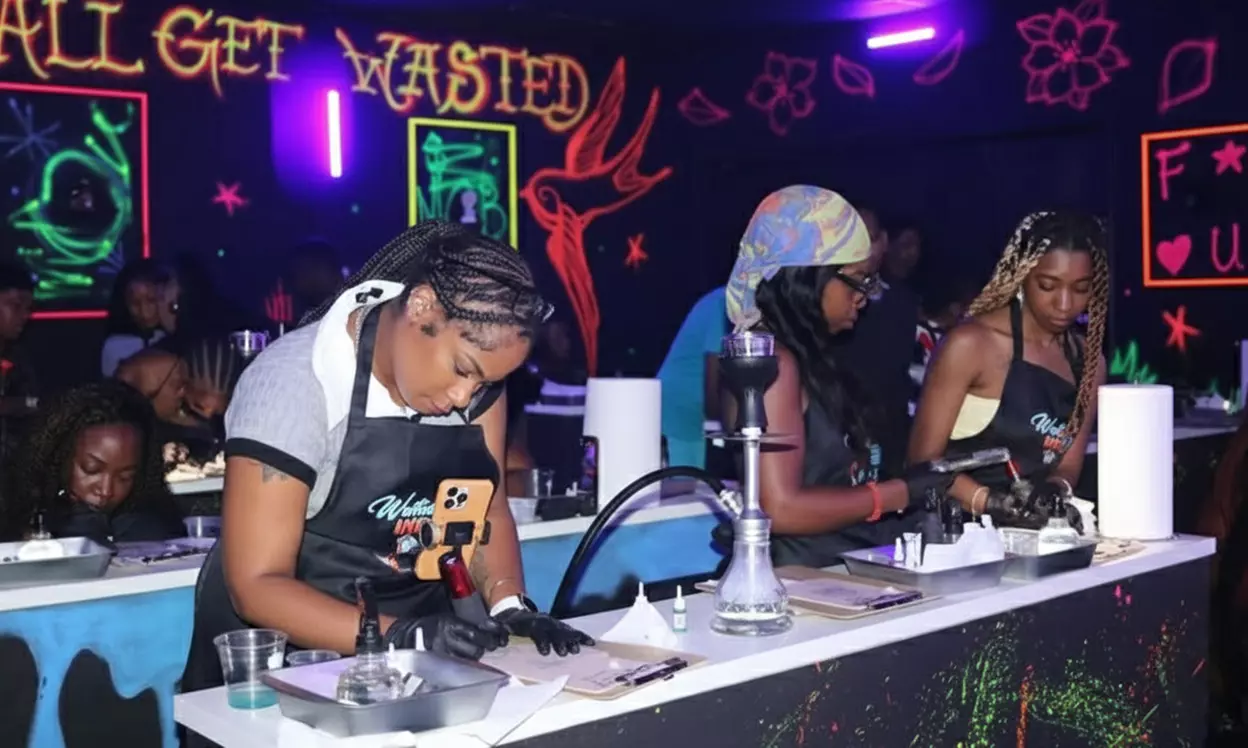 Sip & Tat Experience: Learn to Tattoo + Cocktails & Shots