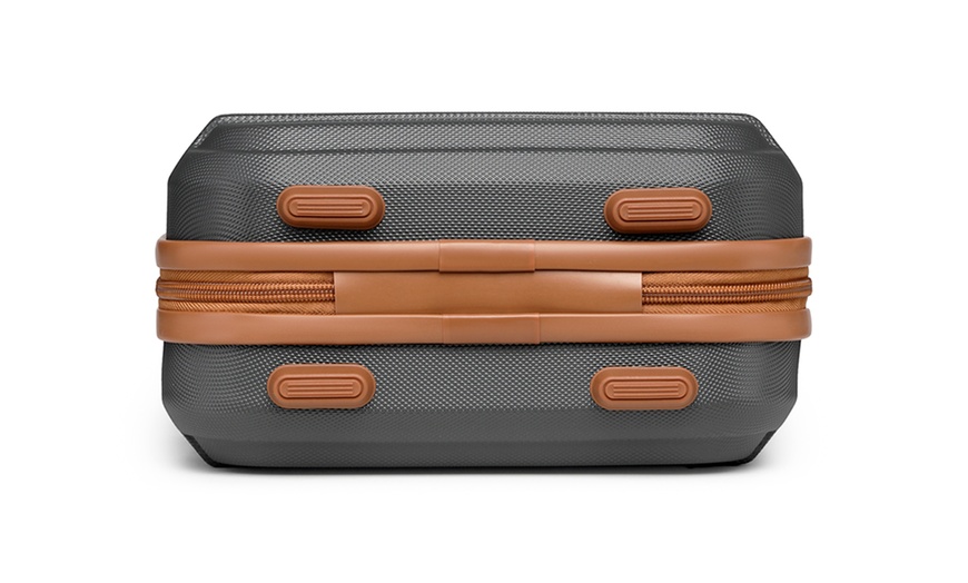 Image 22: Up to Four Hard Shell ABS Suitcases